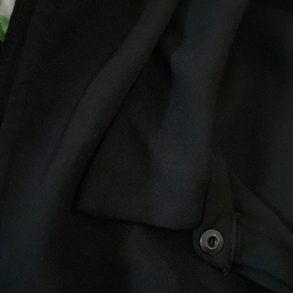A.L.C. Drew Button Front Black Romper🖤🖤🖤 - Picture 8 of 14